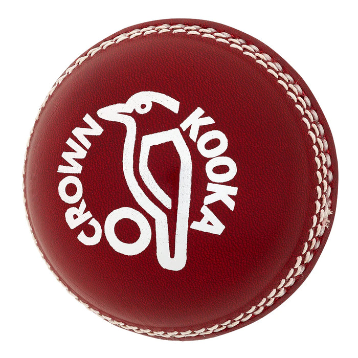 Kookaburra Crown Cricket ball 142 grams - RED